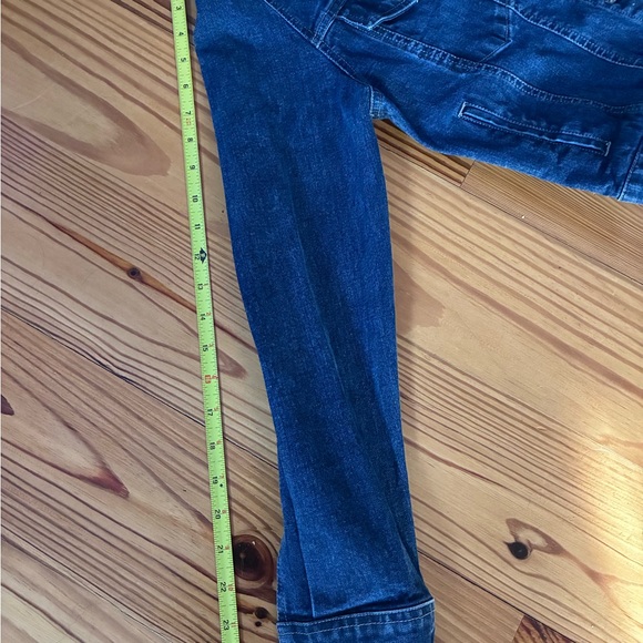 Vintage YTK Women’s Jones Jeans Dark Wash Trucker Denim Jacket, Size 4 - Picture 10 of 12